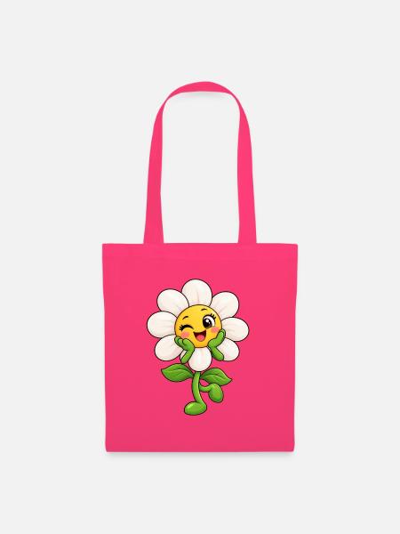 Zwinkernder Daisy-Sonnenstrahl - Stoffbeutel - Azalea