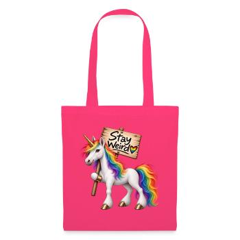 Stay weird ! - Stoffbeutel - Azalea - Vorne