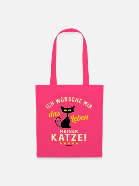 Leben meiner Katze - Stoffbeutel - Azalea