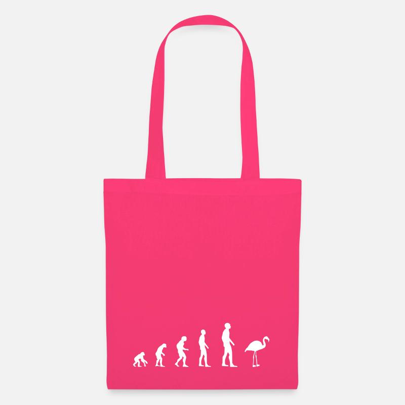Flamingo – Evolution - Stoffbeutel - Azalea