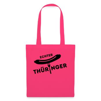 Echter Thüringer - Bratwurst Gabel - Stoffbeutel - Azalea - Vorne