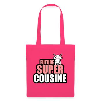 future super cousine - Sac en tissu - rose azalée - Devant