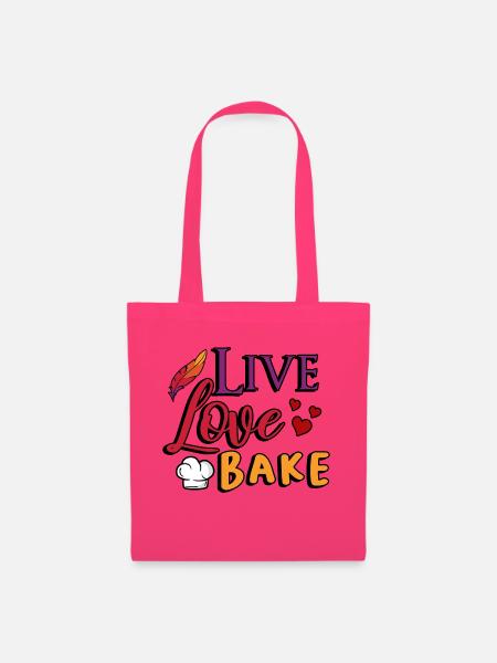 bäcker lustige sprüche brotkasten arbeit spruch - Stoffbeutel - Azalea