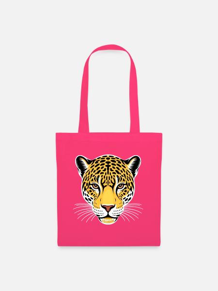 Jaguar Colombia - Stoffbeutel - Azalea