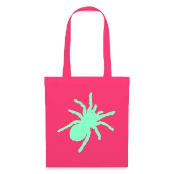 spinne - Stoffbeutel - Azalea - Vorne