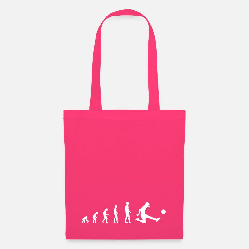 Fußball – Evolution - Stoffbeutel - Azalea