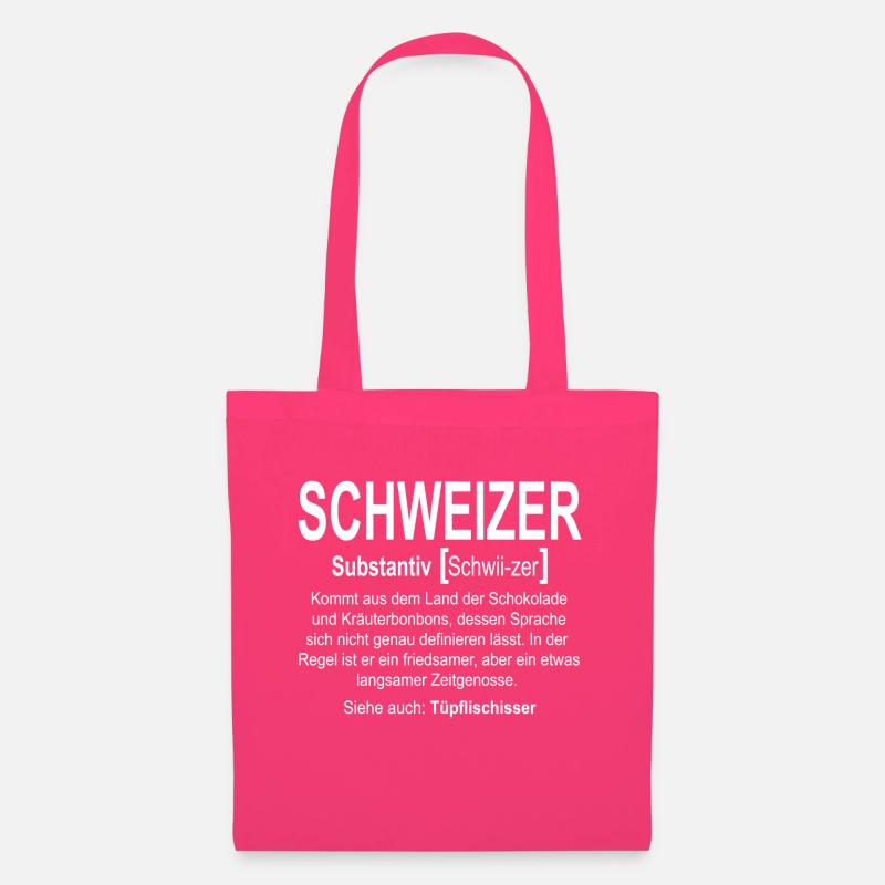 Schweiz - Schweizer definition - Stoffbeutel - Azalea