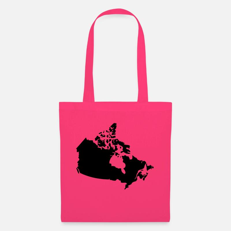 Canada Canada Map - Tote Bag - azalea
