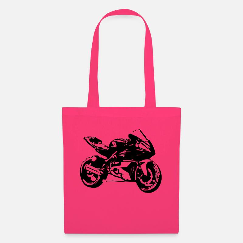 Motorrad - Stoffbeutel - Azalea