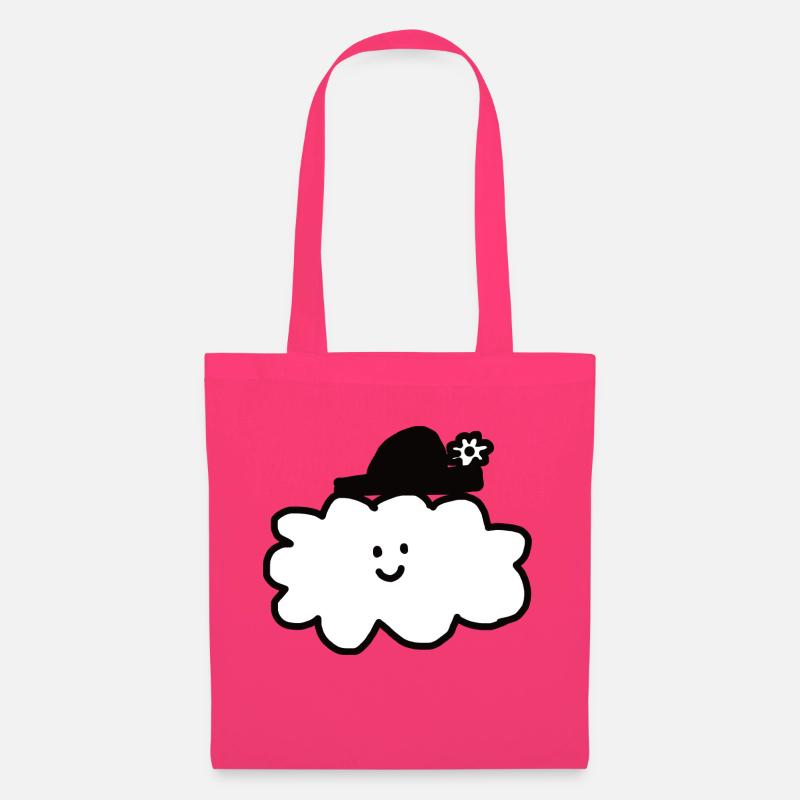 Cloud wearing a hat - Tote Bag - azalea