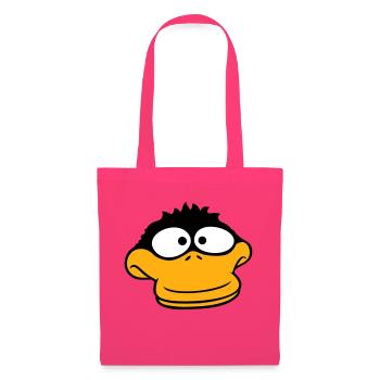 Duck looks funny goofy anxious confused comic - Tote Bag - azalea - Front
