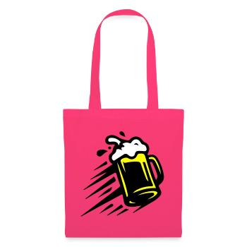 Beer Beer Mug Icon - Tote Bag - azalea - Front