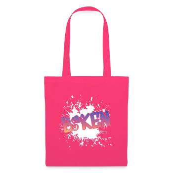 BikeKen Splash Gradient - Stoffbeutel - Azalea - Vorne