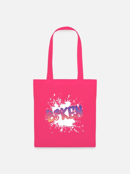 BikeKen Splash Gradient - Stoffbeutel - Azalea