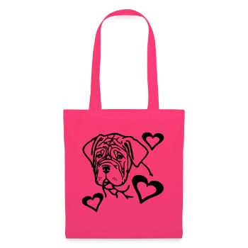 mastino © www.dog-power.nl - Tote Bag - azalea - Front