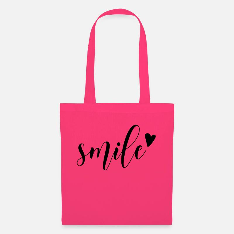 smile - Stoffbeutel - Azalea