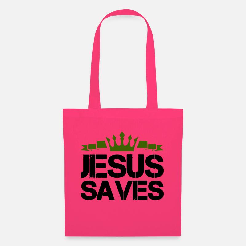 jesus saves - Stoffbeutel - Azalea