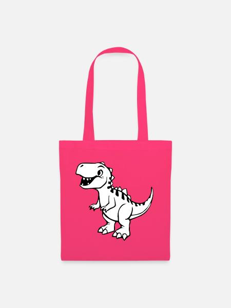 niedlicher Dinosaurier T-shirt Geschenk Kinder - Stoffbeutel - Azalea