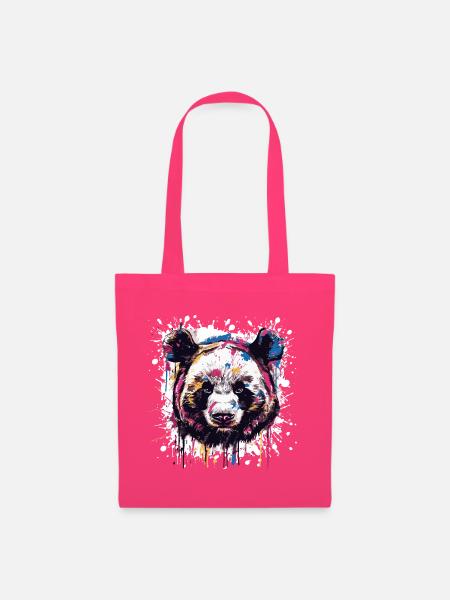 Panda Tier Pandabär - Stoffbeutel - Azalea
