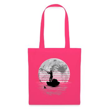 Moonlight Fishing Graphic - Stoffbeutel - Azalea - Vorne
