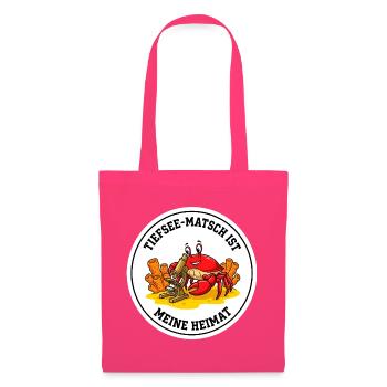 Meeresbiologen T-Shirt Tiefsee-Matsch Heimat - Stoffbeutel - Azalea - Vorne