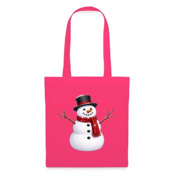Schneemann - Stoffbeutel - Azalea - Vorne