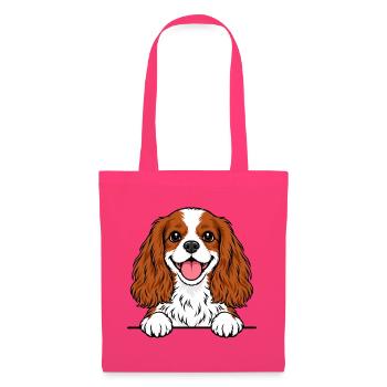 King Cavalier Spaniel - Stoffbeutel - Azalea - Vorne