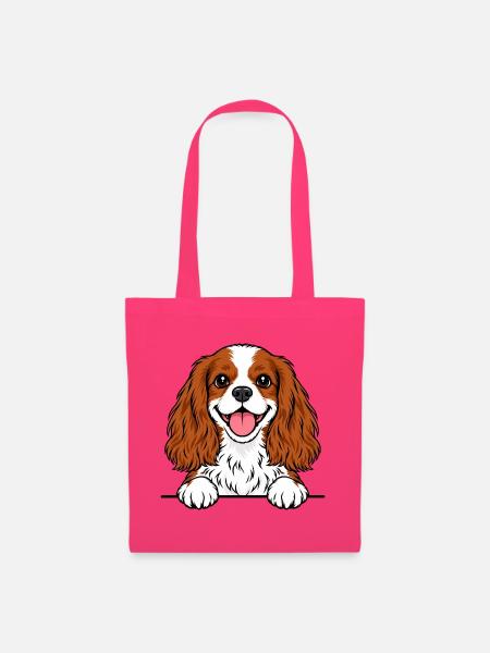 King Cavalier Spaniel - Stoffbeutel - Azalea
