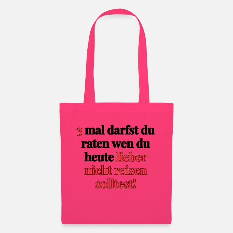 3 mal darfst du raten - Stoffbeutel - Azalea