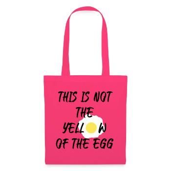 This is not the yellow of the egg - Stoffbeutel - Azalea - Vorne