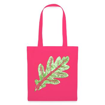 Eichenblatt / Blätter Botanik & Natur Design - Stoffbeutel - Azalea - Vorne