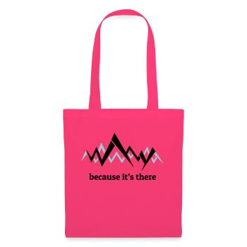 Because it's there - George Mallory on Everest - Tote Bag - azalea - Front