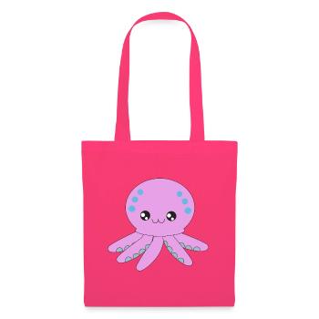 Tintenfisch, Oktopus, Tentakel, unter Wasser - Stoffbeutel - Azalea - Vorne