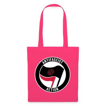 Antifascist Action – 3 Arrows - Stoffbeutel - Azalea - Vorne