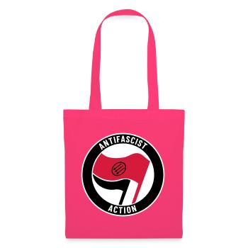 Antifascist Action – 3 Arrows - Stoffbeutel - Azalea - Vorne
