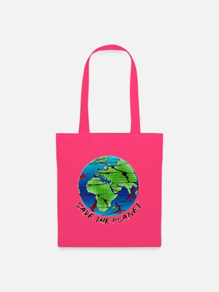 Umweltschutz - Save the Planet - Stoffbeutel - Azalea