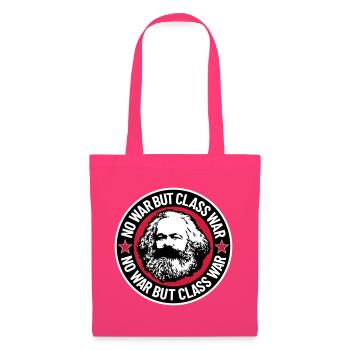 Pas de guerre mais classe War II - Sac en tissu - rose azalée - Devant