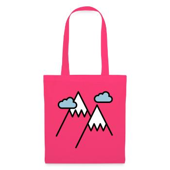 The mountain calls - Tote Bag - azalea - Front