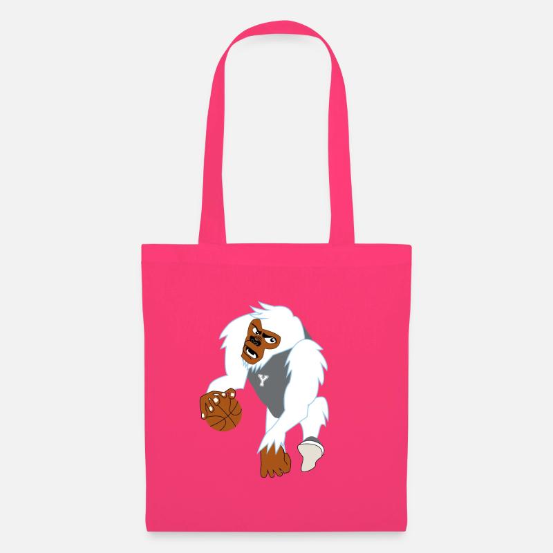 white gorilla - Sac en tissu - rose azalée
