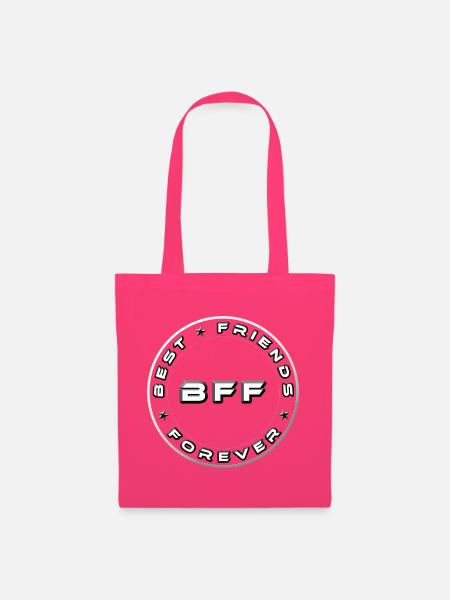 Beste Freunde bester Freund beste Freundin - Stoffbeutel - Azalea