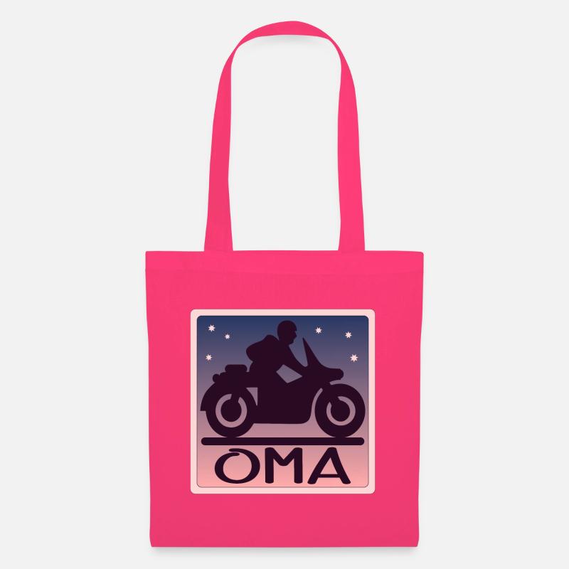 MOTORRAD OMA - GROßMAMA - Stoffbeutel - Azalea