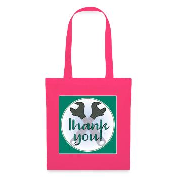 THANK YOU CRAFTSMAN - PLIERS - Tote Bag - azalea - Front