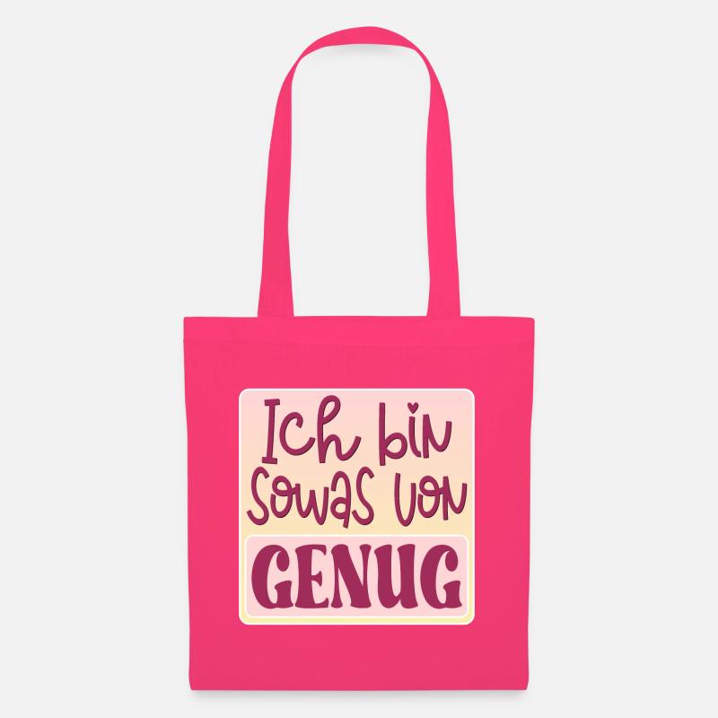 AFFIRMATION MINDSET - ICH BIN GENUG SPRUCH - Stoffbeutel - Azalea