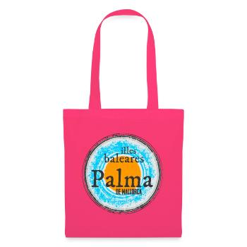 Balearen Inseln Palma Design - Stoffbeutel - Azalea - Vorne