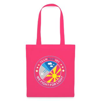 Écusson de l’équipe de vol Blue Sky - Sac en tissu - rose azalée - Devant