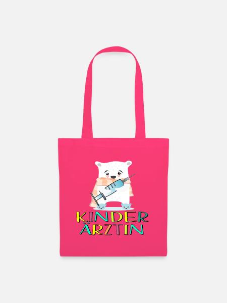 Kinderärztin Medizinerin Kinderheilkunde - Stoffbeutel - Azalea