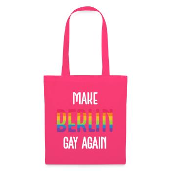 LGBTQ Pride Month - Make Berlin Gay Again - Tote Bag - azalea - Front