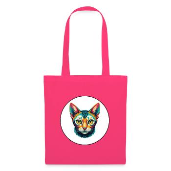 Egyptian Mau Cat Breed Cartoon Kawaii Animal Pet - Tote Bag - azalea - Front