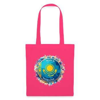 Made in Kazakhstan Watercolor Eagle Gift - Tote Bag - azalea - Front
