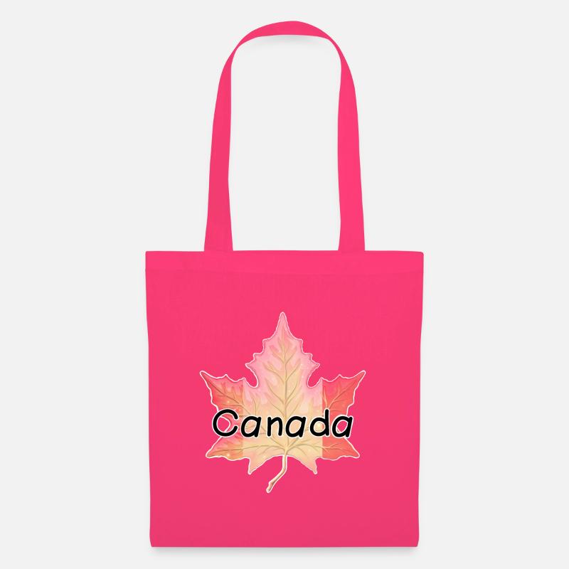 Canada maple leaf - Tote Bag - azalea